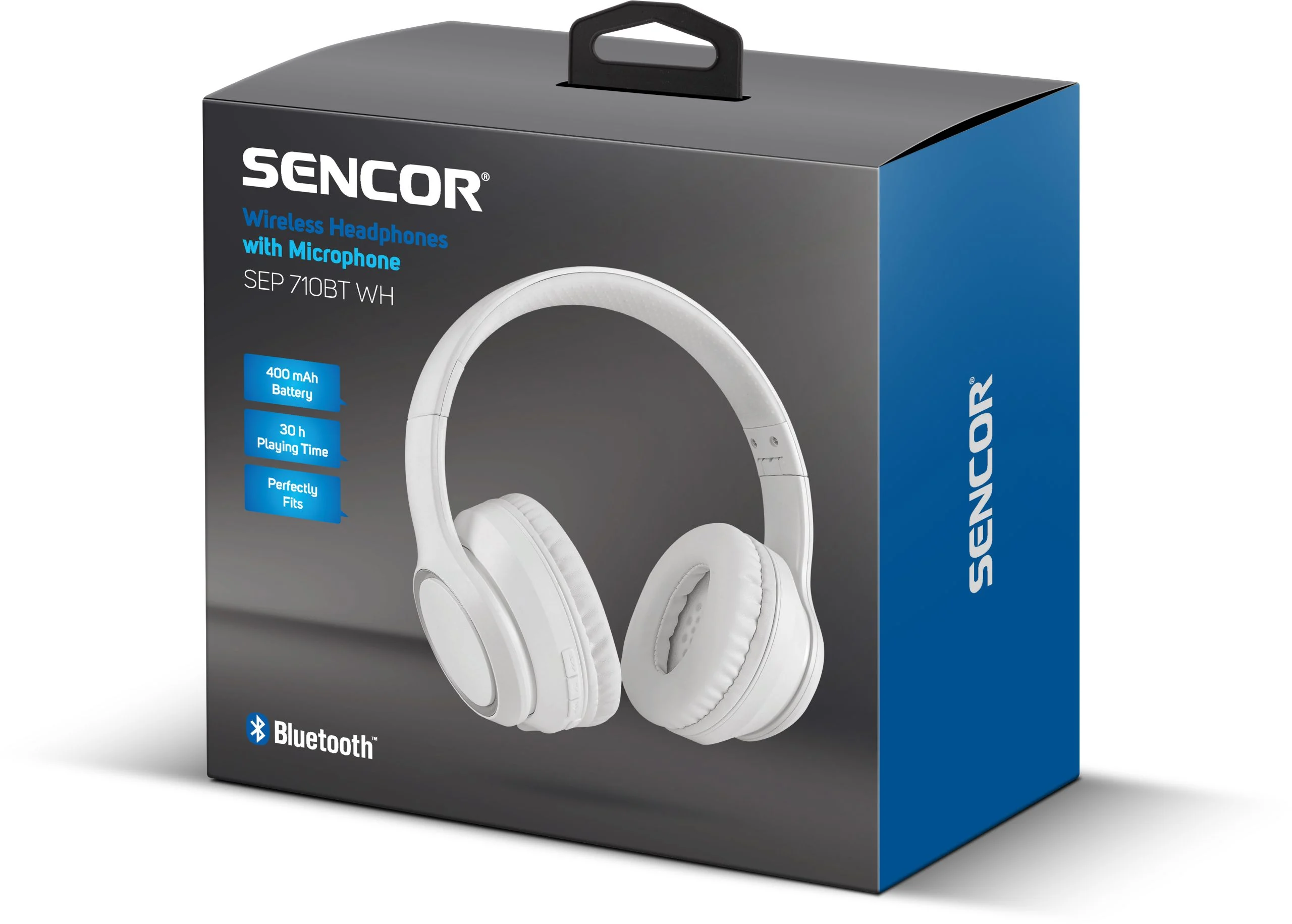 هدفون بی سیم سنکور مدل SENCOR SEP 710BT WH