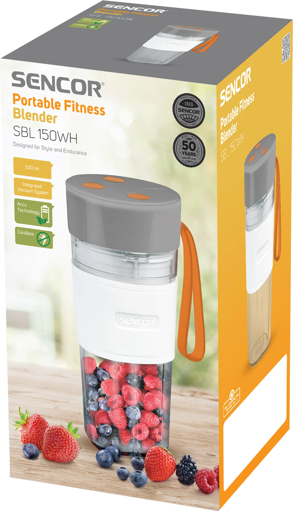 شیکر مخلوط کن شارژی سنکور مدل SENCOR SBL150WH